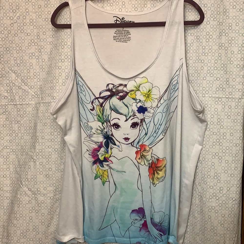 Tinker bell tank top. Lightly worn.